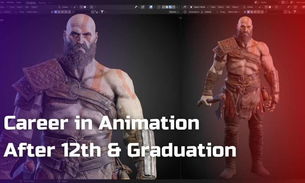 Career in animation after 12th and graduction